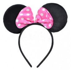 Mickey Mouse Headband Ears - pink